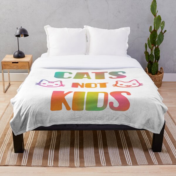 Item preview, cats not kids designed and sold by retr0babe.