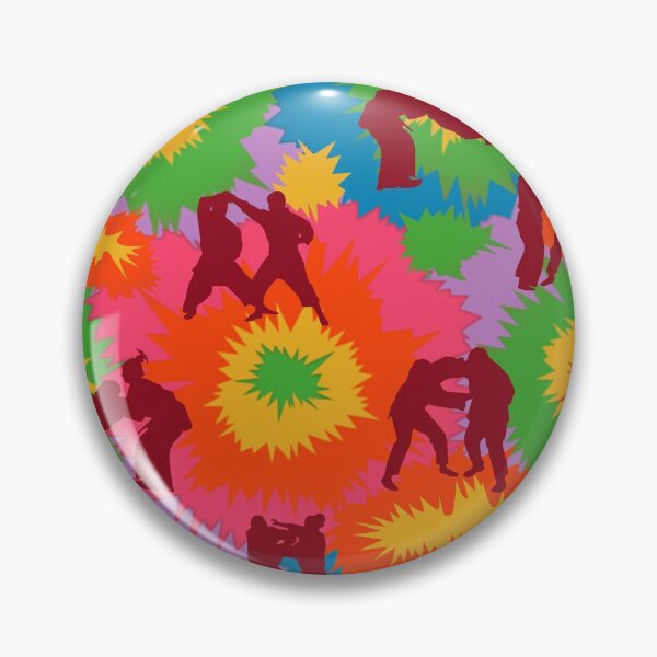 Item preview, Judo Colorful Tie Dye Vector Sport Pattern  designed and sold by VickyCloset.
