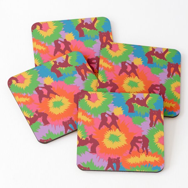 Item preview, Judo Colorful Tie Dye Vector Sport Pattern  designed and sold by VickyCloset.