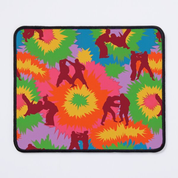Item preview, Judo Colorful Tie Dye Vector Sport Pattern designed and sold by VickyCloset.
