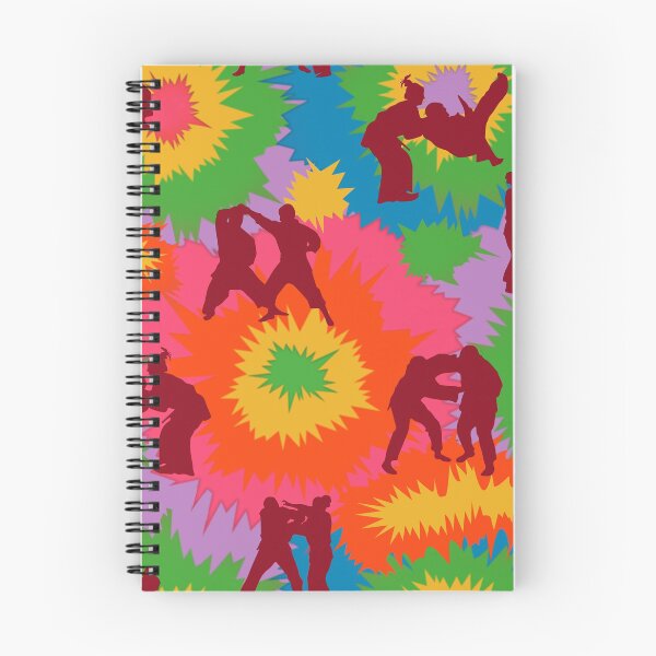 Item preview, Judo Colorful Tie Dye Vector Sport Pattern  designed and sold by VickyCloset.