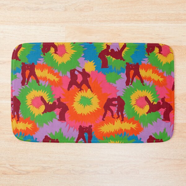 Item preview, Judo Colorful Tie Dye Vector Sport Pattern  designed and sold by VickyCloset.