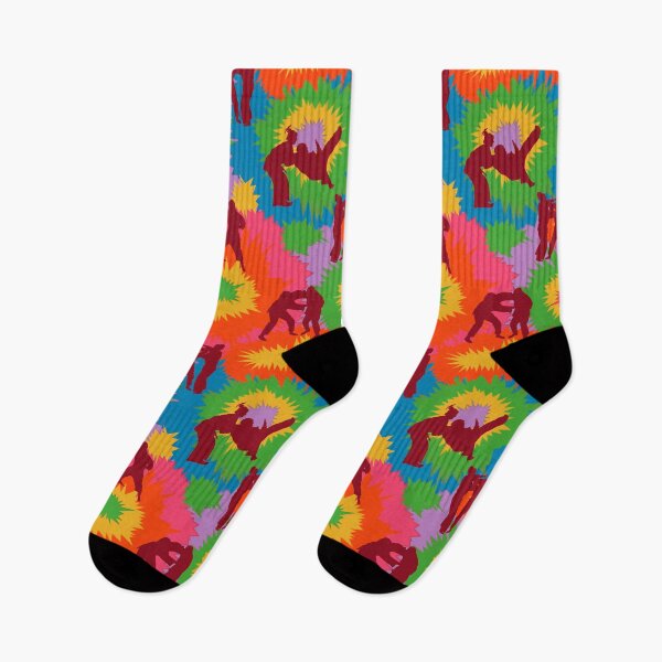Item preview, Judo Colorful Tie Dye Vector Sport Pattern  designed and sold by VickyCloset.