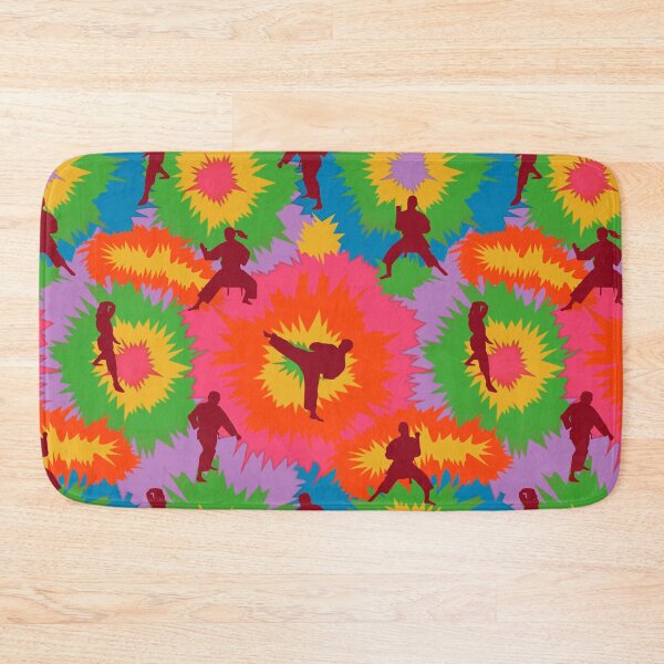 Item preview, Karate Colorful Tie Dye Vector Sport Pattern  designed and sold by VickyCloset.
