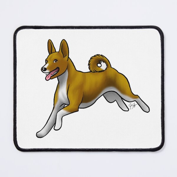 Item preview, Dog - Basenji - Chestnut Red designed and sold by Jennifer Stolzer.