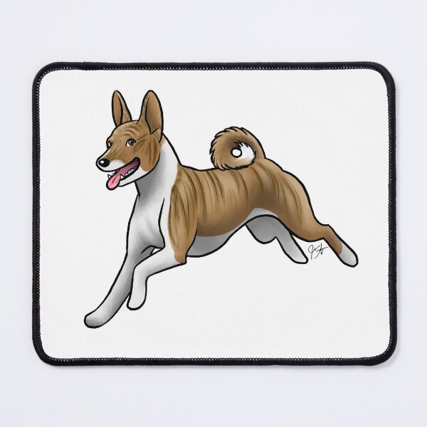 Item preview, Dog - Basenji - Brindle designed and sold by Jennifer Stolzer.