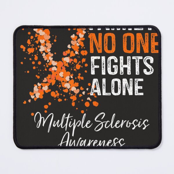 Item preview, In This Family No One Fights Alone Shirt Multiple Sclerosis designed and sold by larowfg.
