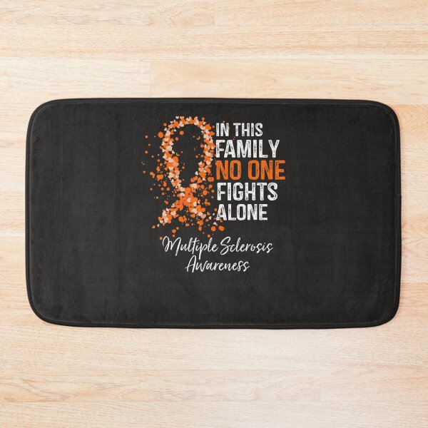 Item preview, In This Family No One Fights Alone Shirt Multiple Sclerosis designed and sold by larowfg.