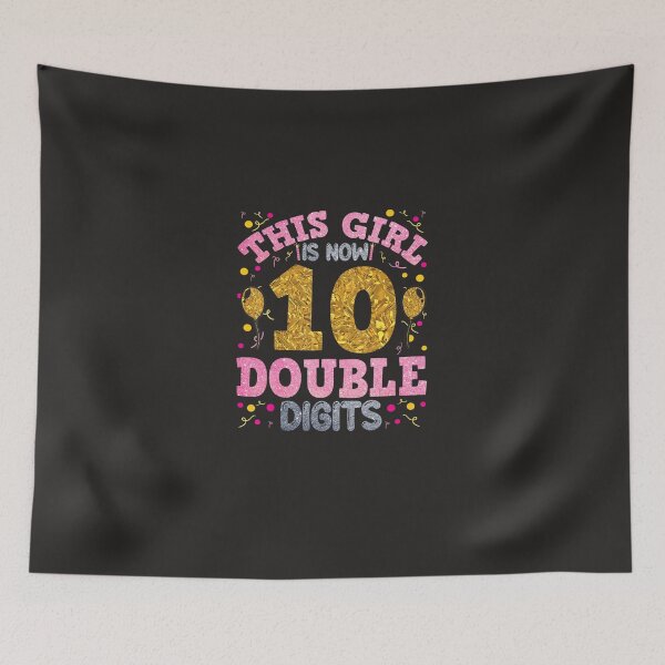 Item preview, It's My 10th Birthday This Girl Is Now 10 Years Old designed and sold by larowfg.