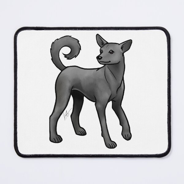 Item preview, Dog - Indian Native Dog - Black designed and sold by Jennifer Stolzer.