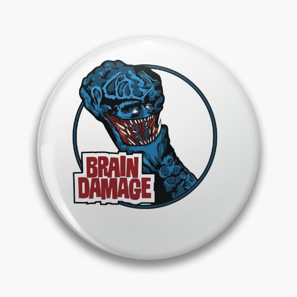 Item preview, Brains Funny Damaged designed and sold by EliGWhiteIii7.