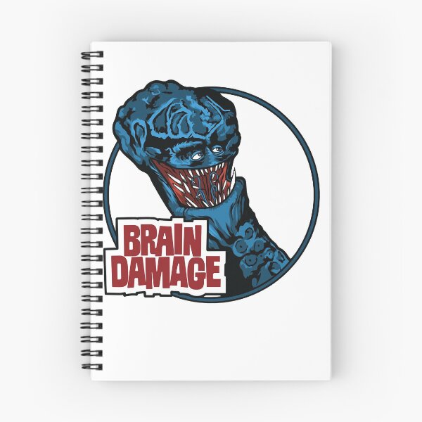 Item preview, Brains Funny Damaged designed and sold by EliGWhiteIii7.
