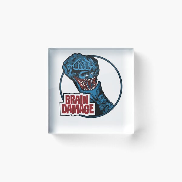 Item preview, Brains Funny Damaged designed and sold by EliGWhiteIii7.