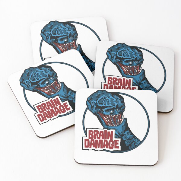 Item preview, Brains Funny Damaged designed and sold by EliGWhiteIii7.