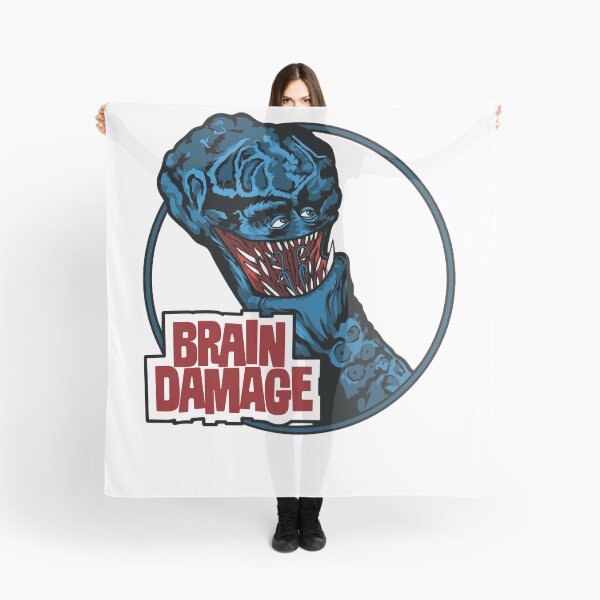Item preview, Brains Funny Damaged designed and sold by EliGWhiteIii7.