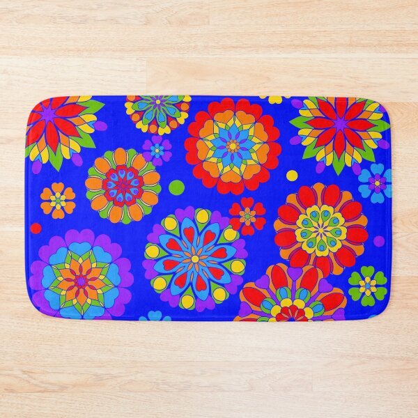 Item preview, Rainbow Flowers Hippy Hearts Love Design designed and sold by Alondra.