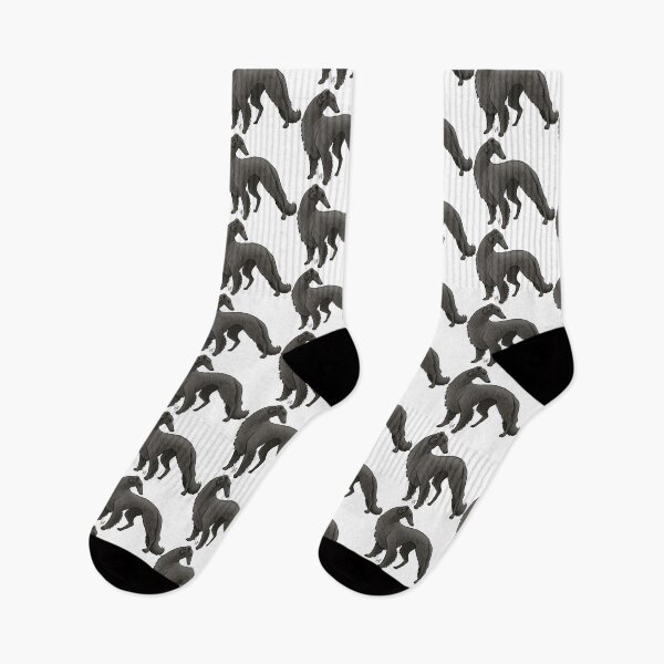 Item preview, Dog - Borzoi - Black designed and sold by Jennifer Stolzer.