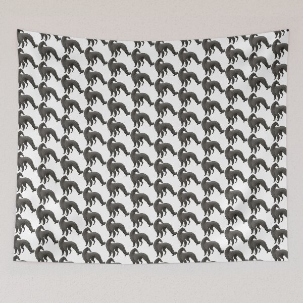 Item preview, Dog - Borzoi - Black designed and sold by Jennifer Stolzer.