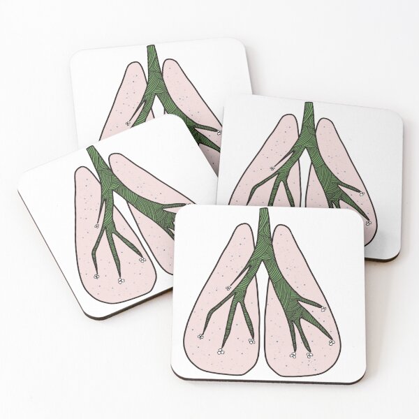 Item preview, Herbal lungs illustrations  designed and sold by FashionN5.