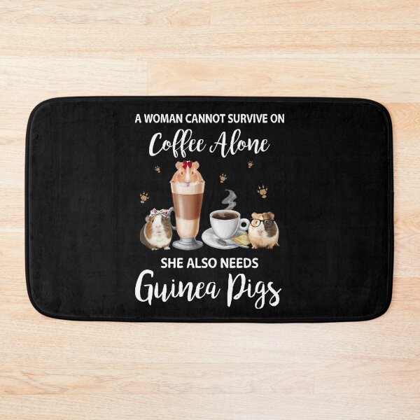 Item preview, Funny Girl Loves Guinea Pig Pet Owners Coffee Addict Hippie Life designed and sold by tuanitus.