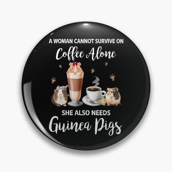 Item preview, Funny Girl Loves Guinea Pig Pet Owners Coffee Addict Hippie Life designed and sold by tuanitus.