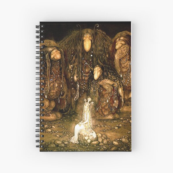 Item preview, Princess in Troll cave - John Bauer designed and sold by RPGHaven.
