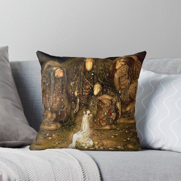 Item preview, Princess in Troll cave - John Bauer designed and sold by RPGHaven.