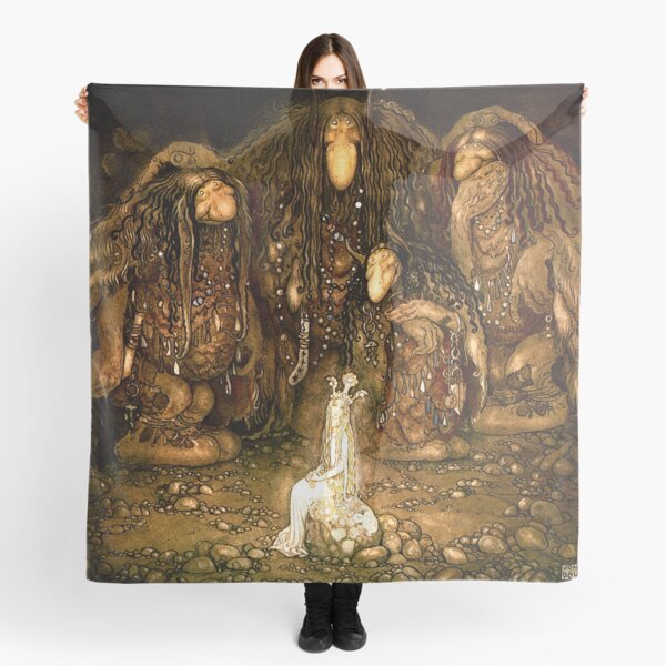 Item preview, Princess in Troll cave - John Bauer designed and sold by RPGHaven.