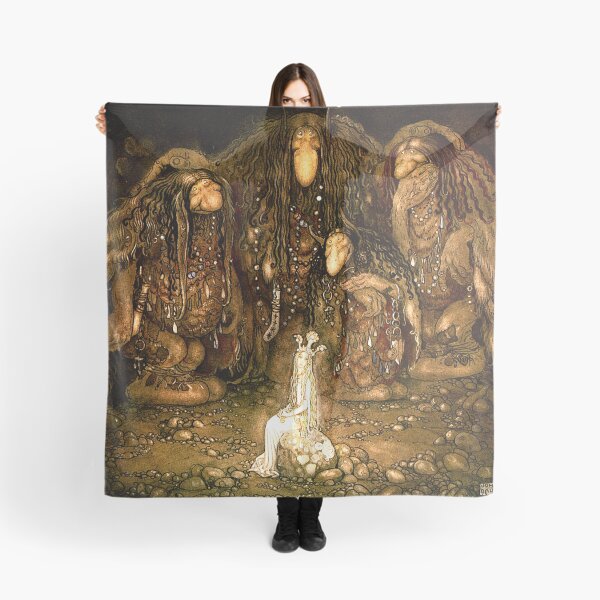 Item preview, Princess in Troll cave - John Bauer designed and sold by RPGHaven.