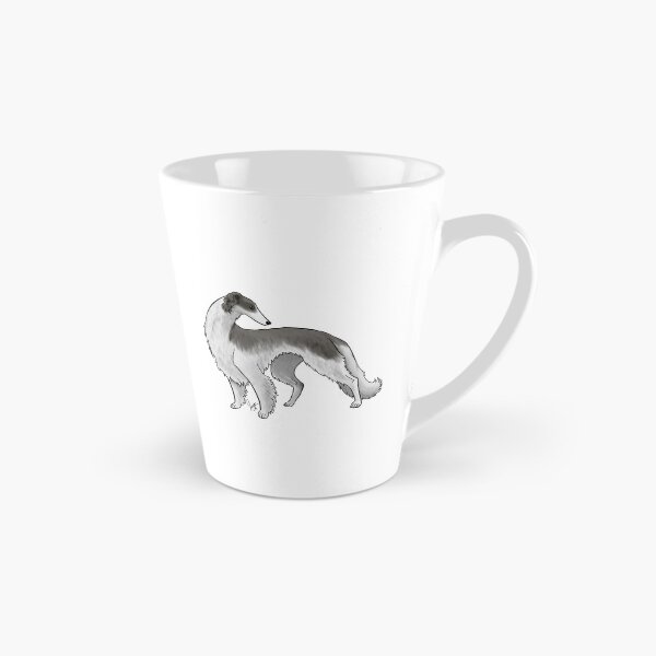 Item preview, Dog - Borzoi - Black and White designed and sold by Jennifer Stolzer.