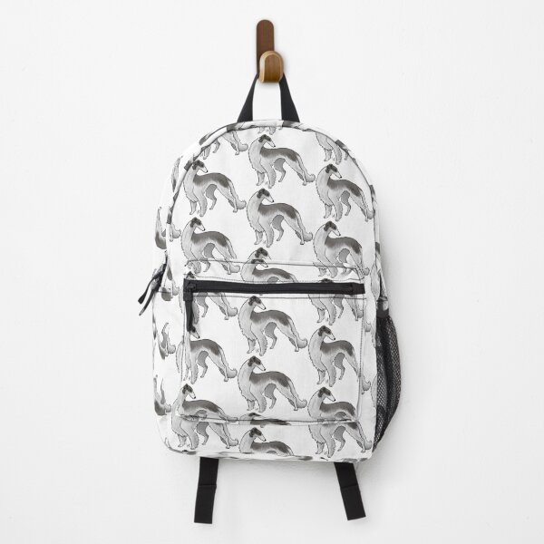 Item preview, Dog - Borzoi - Black and White designed and sold by Jennifer Stolzer.