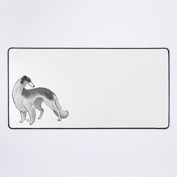 Item preview, Dog - Borzoi - Black and White designed and sold by Jennifer Stolzer.