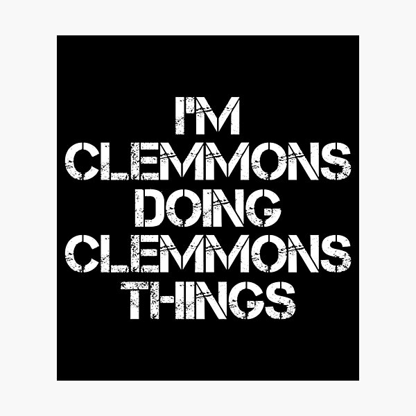 Item preview, Clemmons Name T Shirt - I'm Clemmons Doing Clemmons Things Name Gift Item Tee designed and sold by chezeva.