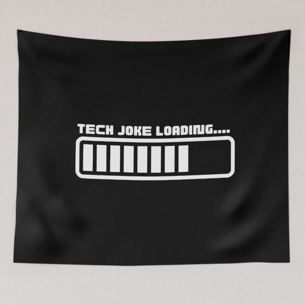 Item preview, Tech Joke Loading... designed and sold by brinikki.