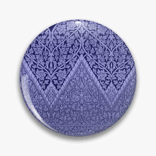 Item preview, Beautiful Very Peri Ornament Vintage Surface Pattern designed and sold by yajyolid.