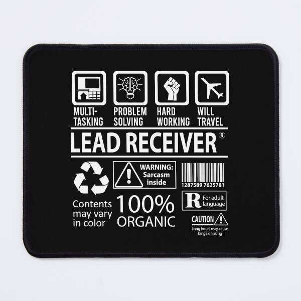 Item preview, Lead Receiver T Shirt - MultiTasking Certified Job Gift Item Tee designed and sold by sabinacsnm.