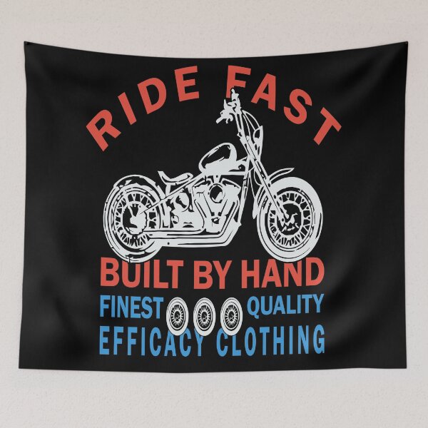 Item preview, Ride fast built by hand finest quality efficacy clothing. designed and sold by Mr18JasimU.
