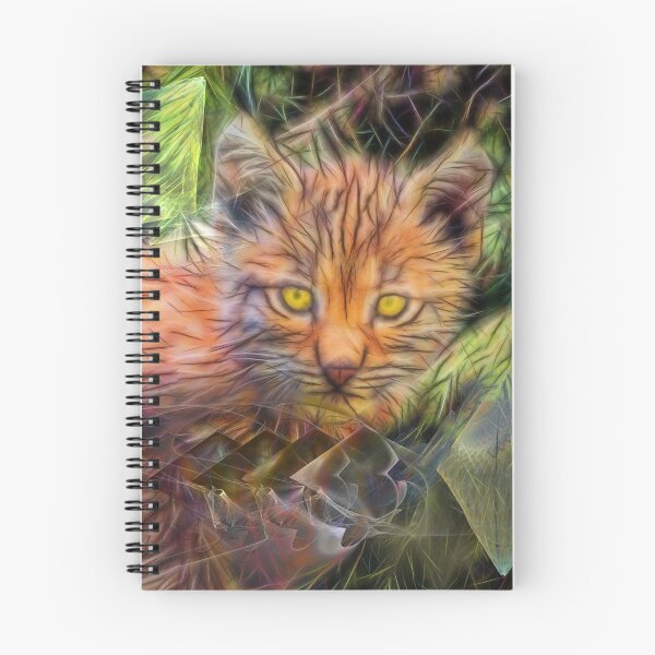Item preview, Lynx Kitten (Square Version) - By John Robert Beck designed and sold by studiobprints.