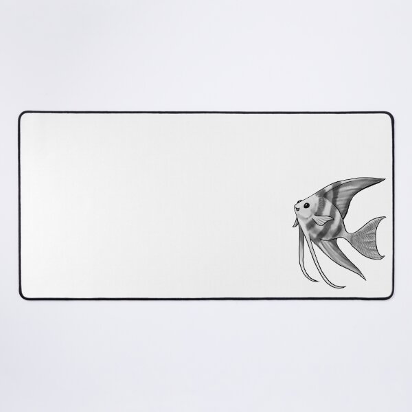 Item preview, Silver Striped Angelfish designed and sold by Jennifer Stolzer.