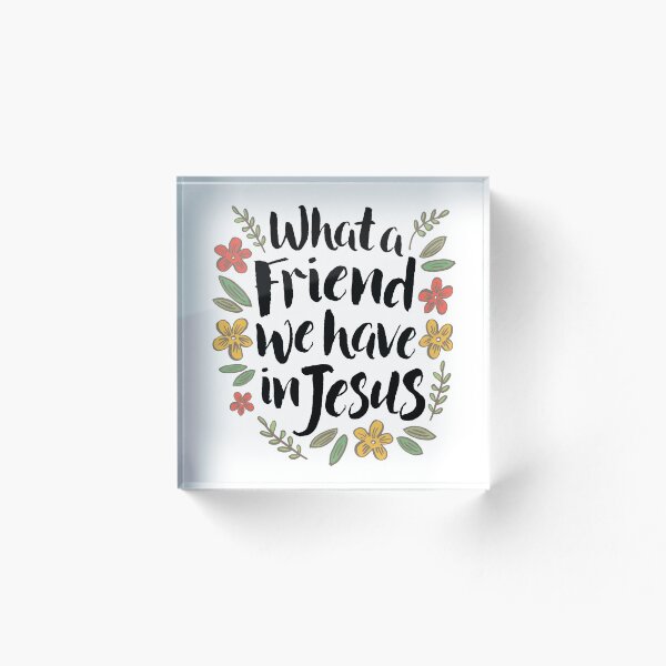 Artikelvorschau, Was wir für einen Freund in Jesus haben entworfen und verkauft von Trusting4Peace.