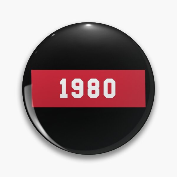 Artikelvorschau, Rot Hergestellt 1980 - Geboren 1980 - Vintage 1980er entworfen und verkauft von TeeRock.