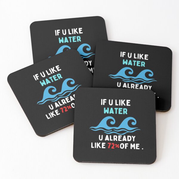 Item preview, if u like water , u already like 72% of me  designed and sold by Pratyush1111.