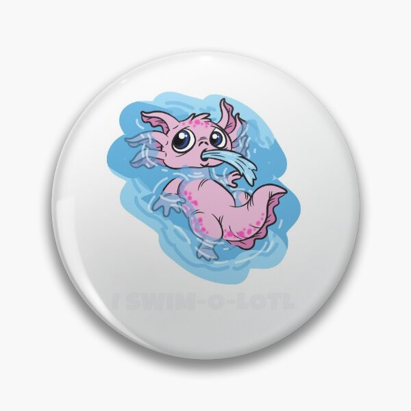 Item preview, I Swim-o-lotl Swimming Axolotl Girl Float Woman designed and sold by Moonpie90.