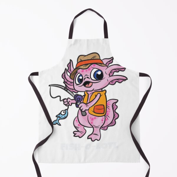 Item preview, Fish-o-lotl Fishing Axolotl designed and sold by Moonpie90.