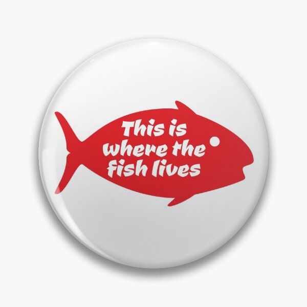 Item preview, “This is where the fish lives.” - The Touch of Satan designed and sold by Cuttintees.