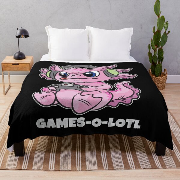 Item preview, Games-o-lotl Gaming Axolotl For Female Gamer designed and sold by Moonpie90.