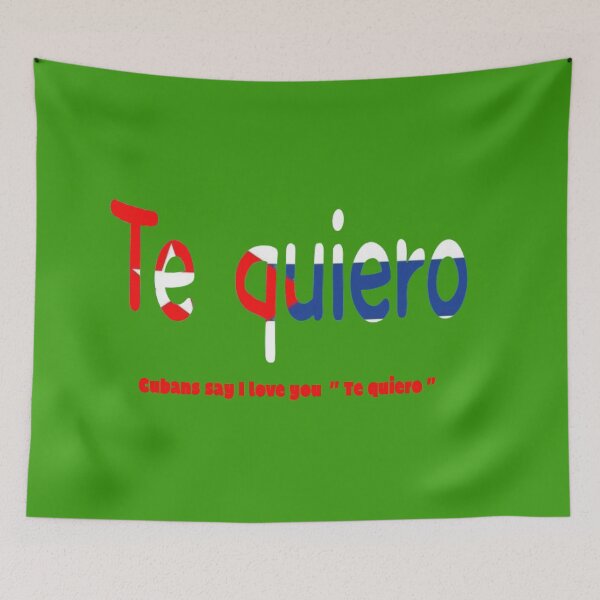 Item preview, Cubans say I love you  " Te quiero " designed and sold by mostheristore.