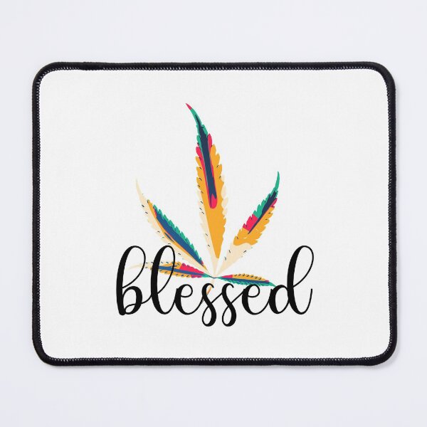 Item preview, Blessed Weed Gift for weed smokers designed and sold by BRtisticDesigns.
