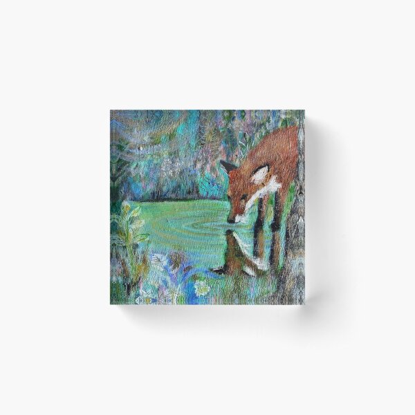 Reflection in the Woods Acrylic Block