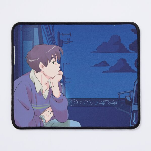 Item preview, Cute Anime Boy Thinking (Anime Street) designed and sold by Vibrant Creations.